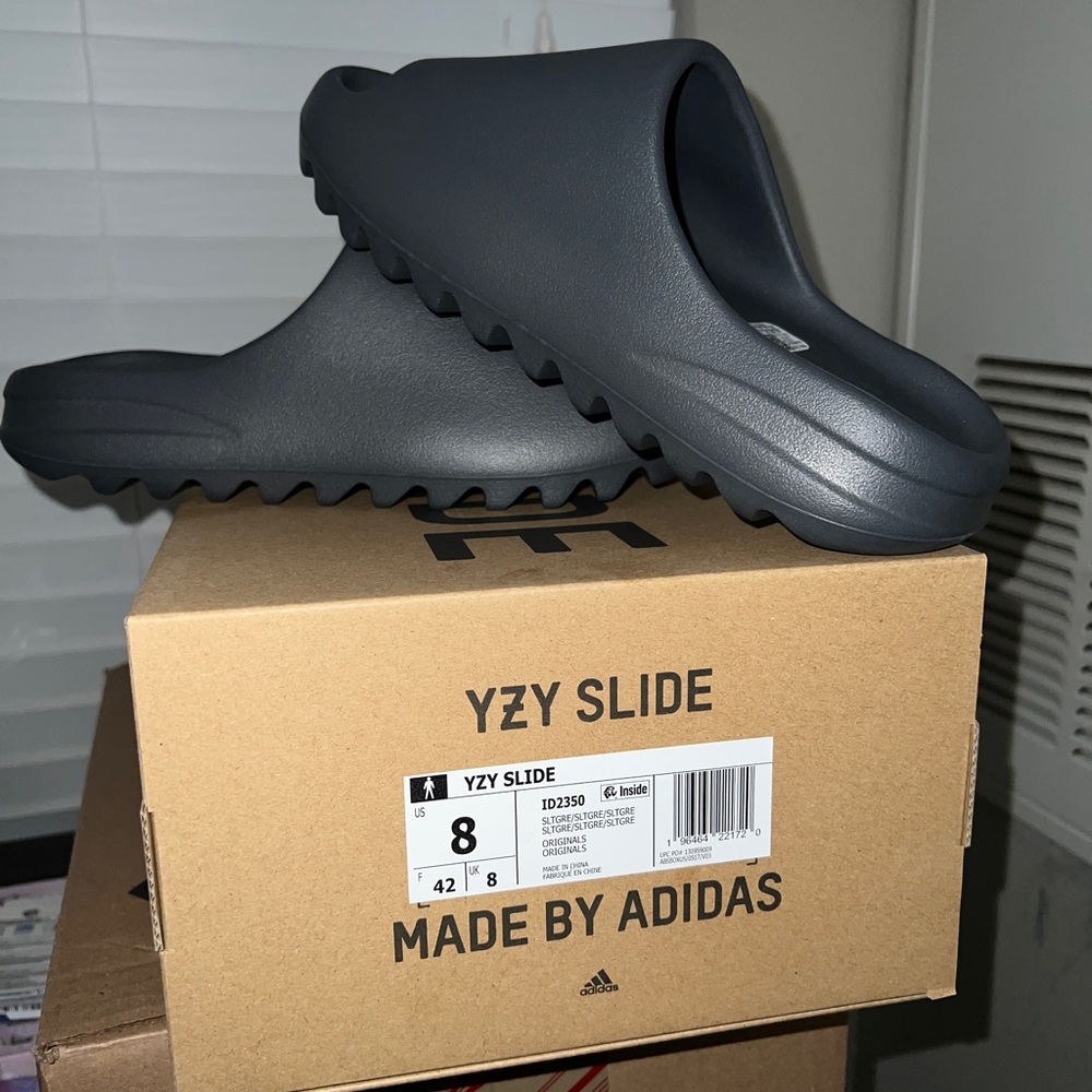 Yeezy slides.